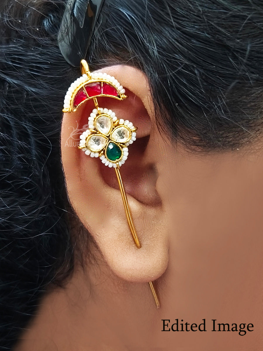 Jadau Earrings(cuffs)